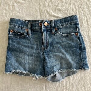 Crewcuts Girls Vintage Wash Denim Shorts